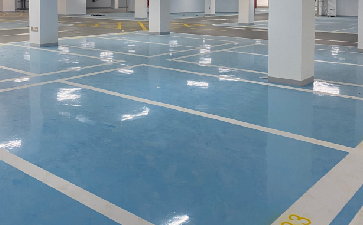 薯田蒲学校地下停车场地坪漆工程专业分包