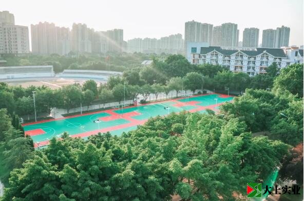篮球场改装后