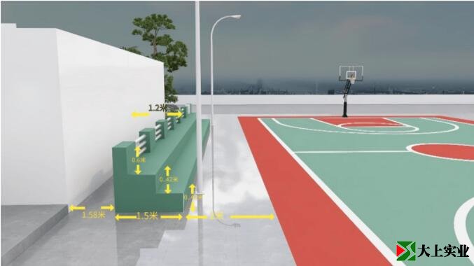 篮球场设计效果图