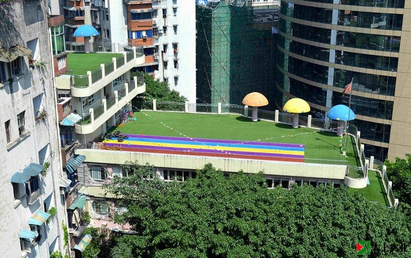 楼顶操场