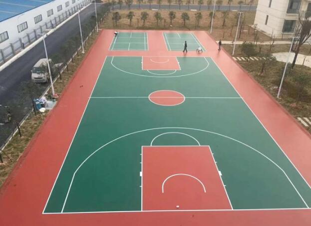 硅PU篮球场