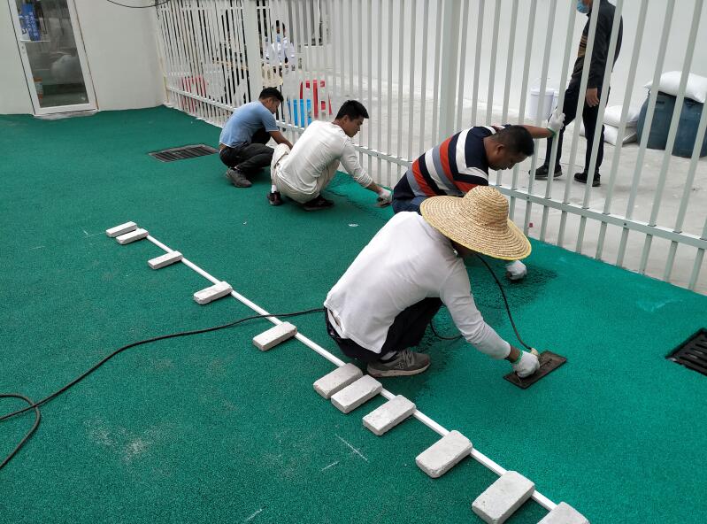 深圳罗湖黄贝岭蒙特梭利幼儿园epdm塑胶地面