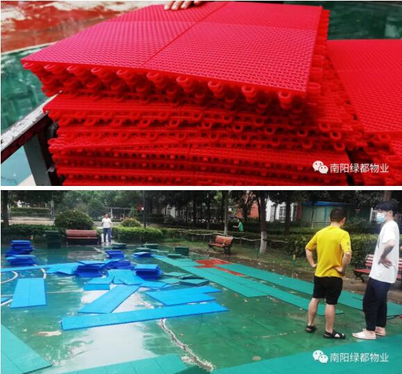 改造进行时，施工员在默默工作，小朋友们高兴的也帮起忙来啦！