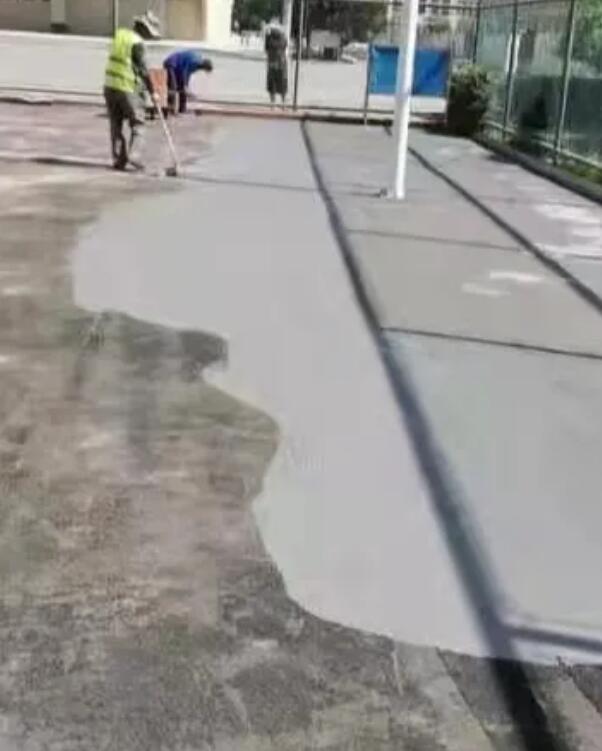 篮球场地面找平施工