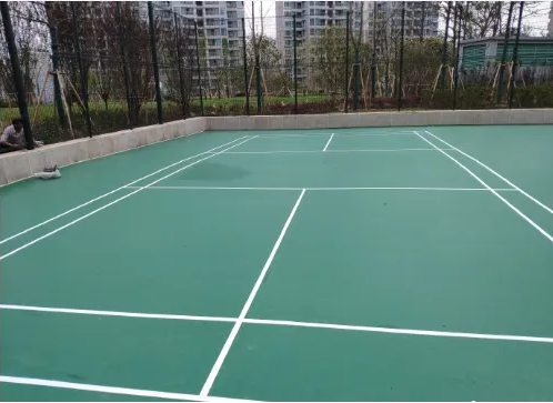 楼顶羽毛球场