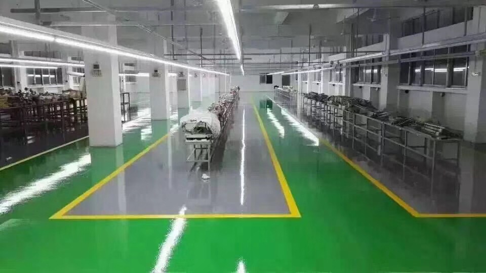 大上实业环氧地坪验收