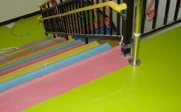 幼儿园室内塑胶地板-环保PVC地板