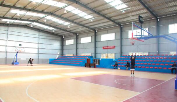 林口镇林光村新建一个篮球场！