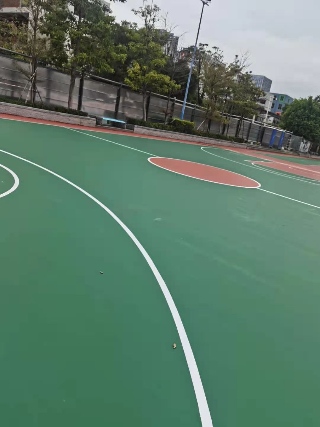 篮球场建设