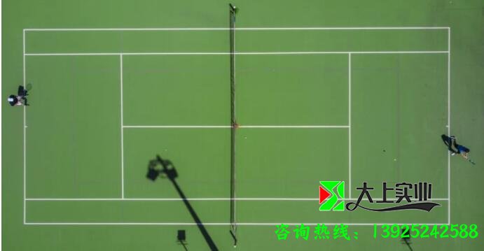 标准网球场尺寸、面积、画线、地面材料说明