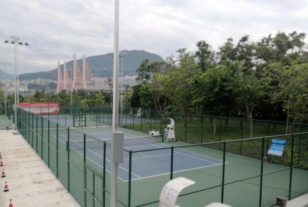 云阳滨江体育公园网球场