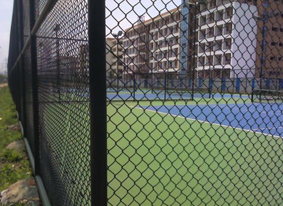 网球场围网施工