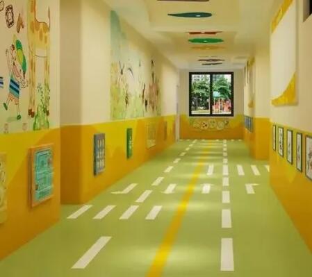 幼儿园走廊地面设计