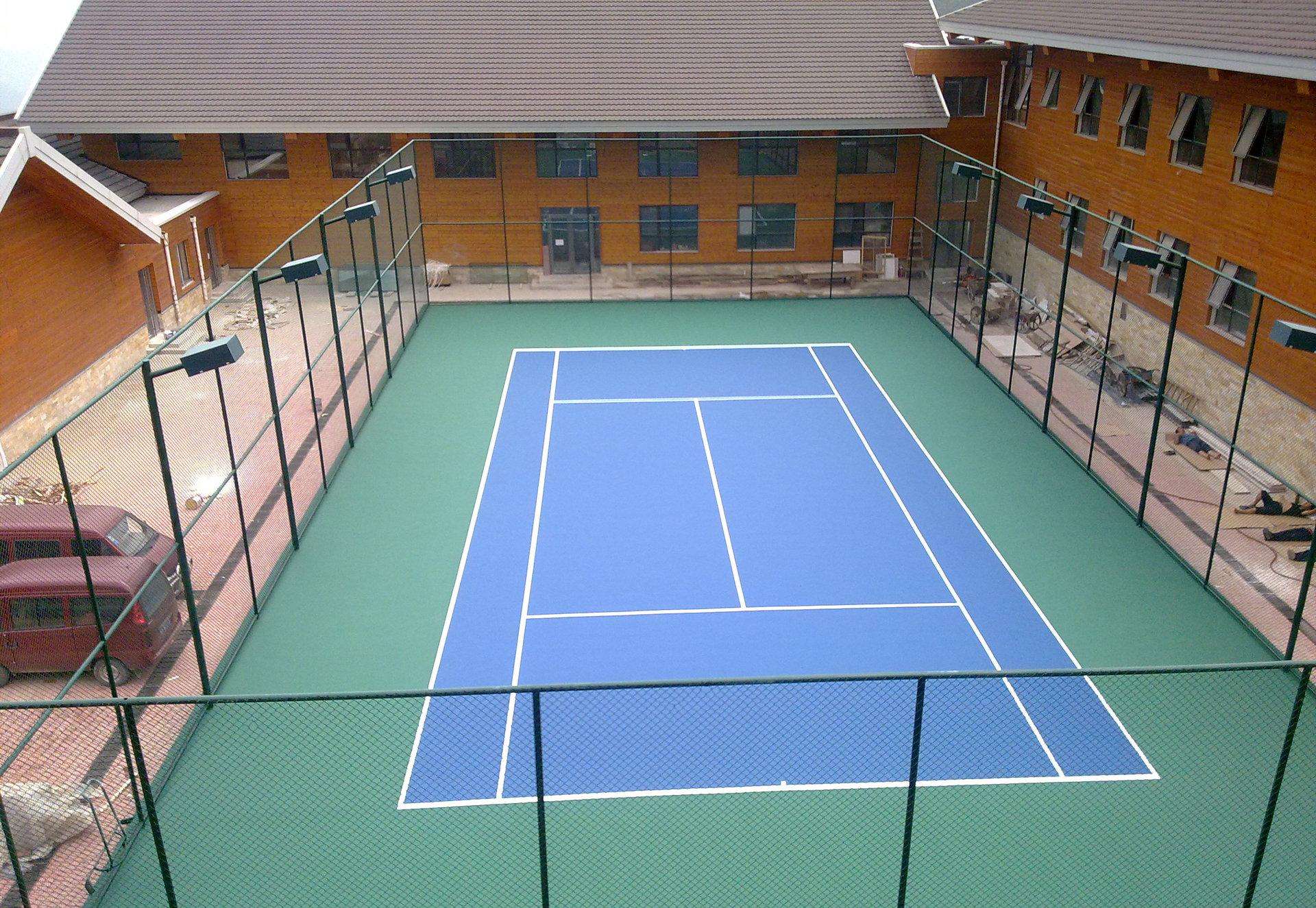 塑胶网球场